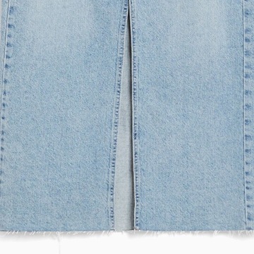 BERSHKA Długa Jeansowa Niebieska Spódnica LUX 36