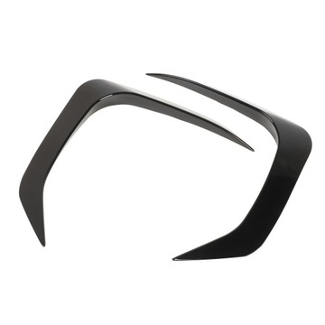 1 пара спойлеров переднего бампера слева