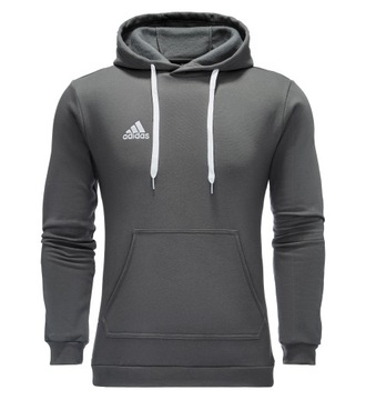 BLUZA MĘSKA ADIDAS BAWEŁNIANA Z KAPTUREM DRESY - L