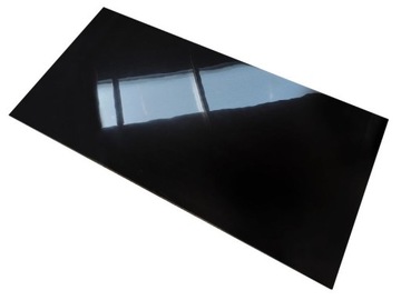 GRES PODŁOGOWY CZARNY POLEROWANY 60x120cm SUPER BLACK POLER MONOKOLOR GAT1