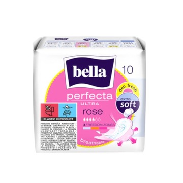 BELLA Perfecta podpaski Ultra Rose 10szt.