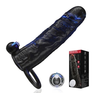 Mężczyzna Penis Ring wibratory rękaw dla penisa prostaty masaż opóźnienie p