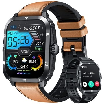 Outdoor Military Waterproof Smart Watch Men Battery Heart Rate Sports
