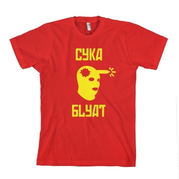 CYKA BLYAT counter strike cs go koszulka męskaM