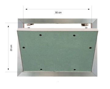 Ревизионная дверца с уплотнителем 20х50, вытяжной сертификат ГК SUFIT REMO PLUS