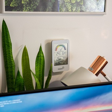 ЭЛЕКТРОННАЯ ПОГОДНАЯ СТАНЦИЯ SOENS ИНДЕКС ПОГОДЫ ЖК-дисплей RCC ТЕРМОМЕТР ГИГРОМЕТР