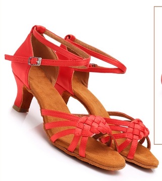 Туфли для латинских танцев SOFT SOLE DANCE SHOES 7,5 см, размеры 34-42