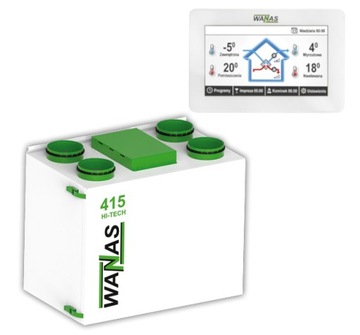 Рекуператор Wanas 415V HI-TECH