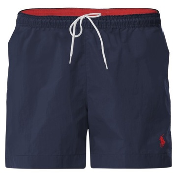 Polo Ralph Lauren spodenki męskie plażowe 710601704004 Granatowe r. M