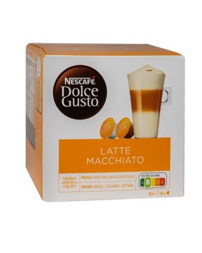 Kapsułki NESCAFE DOLCE GUSTO LATTE MACCHIATO 16szt