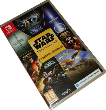 STAR WARS HERITAGE PACK / 7 GIER / NOWA / ANG / SWITCH / KARTDRIDŻ