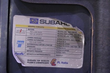KAPOTA KRYT MOTORU SUBARU IMPREZA II WRX