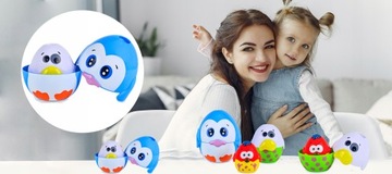 ПИРАМИДА ПИРАМИДА БАШНЯ ПАЗЛ ОБРАЗОВАТЕЛЬНЫЙ СОРТЕР ФИГУРЫ ДЕТИ ЯЙЦА