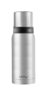 TERMOS TURYSTYCZNY STALOWY PODRÓŻNY DO KAWY HERBATY FUORI 1000Ml 1L SREBRNY