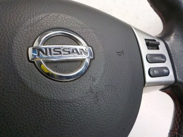 NISSAN NOTE I VOLANT KŮŽE TEMPOMAT AIRBAG ULOŽENÍ ŘIDIČE