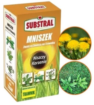 Oprysk na chwasty w trawniku na babkę mlecz Mniszek Ultra 500ml Substral