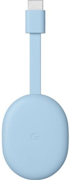 Медиаплеер Google Chromecast 4K с Google TV Blue