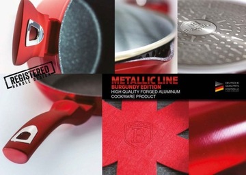 НАБОР ИЗ 3 ГРАНИТНЫХ ПРОДУКТОВ BERLINGERHAUS RED METALLIC LINE BH-1289