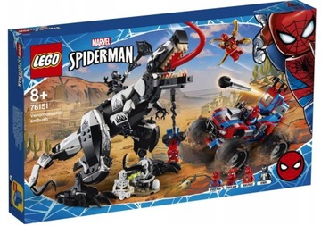 Lego SpiderMan Starcie z Venomozaurem 76151 marvel