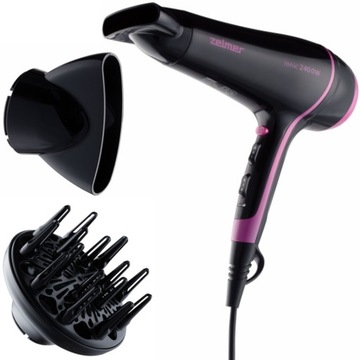 SUSZARKA DO WŁOSÓW ZELMER ZHD8360 2400W JONIZACJA DYFUZOR