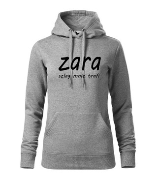 Bluza z kapturem zara szlag mnie trafi damska