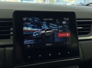 Renault Captur II Crossover Plug-In 1.6 E-Tech 160KM 2021 Renault Captur Intens E-Tech Plug In Ambiente CarPlayAndroid Auto Kamera, zdjęcie 30