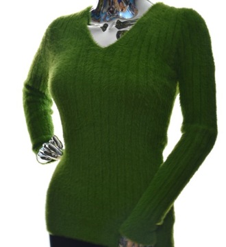 Damski sweter z dekoltem alpaka touch UNI XS S M
