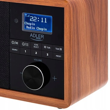 РАДИО DAB+ FM BLUETOOTH RDS ЧАСЫ БУДИЛЬНИК ЧАСЫ ДИСТАНЦИОННЫЙ