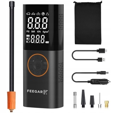 Feegar Pompka elektryczna do rower motor hulajnoga