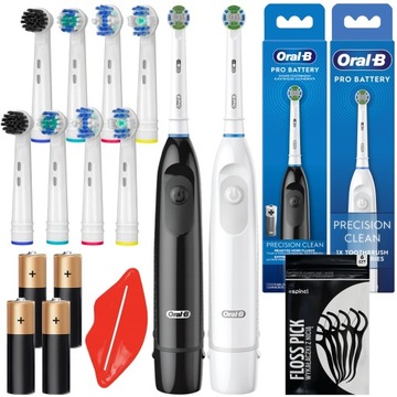 SZCZOTECZKA ELEKTRYCZNA DO ZĘBÓW ORAL-B ADVANCE PRO BATTERY + DODATKI