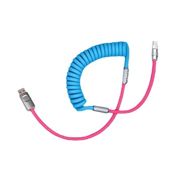 120 W 6 A Superszybkie ładowanie Kabel ładujący USB C Ł