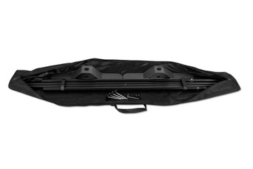 Баннер настенный телескопический черный 240 х 150 см с блокаутом 440г