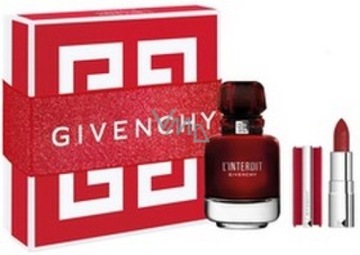 Givenchy L'Interdit Eau de Parfum Rouge woda perfumowana dla kobiet 50 ml + L