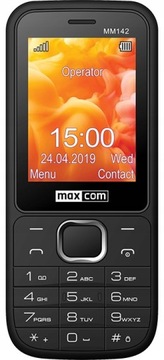 МОБИЛЬНЫЙ ТЕЛЕФОН MAXCOM CLASSIC MM142 черный