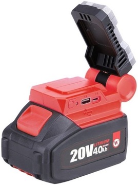 АДАПТЕР ДЛЯ ЭЛЕКТРОИНСТРУМЕНТОВ Worcraft CUA-S20LI ФОНАРИК USB ДЛЯ АККУМУЛЯТОРА