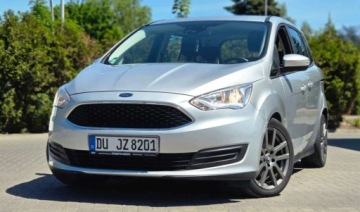 Ford C-MAX II Grand C-MAX Facelifting 1.0 EcoBoost 125KM 2016 Ford Grand C-MAX Benzyna 125 KMAso Super Stan Import Raty Oplaty 125KM