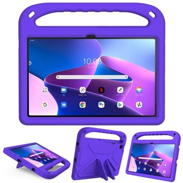 ETUI DLA DZIECI LENOVO TAB M10 PLUS 10.6 GEN 3 Z PODSTAWKĄ MOCNE PANCERNE