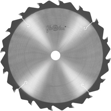 Piła tarczowa HM GLOBUS 350x30x3,5/2,5/16z GM20
