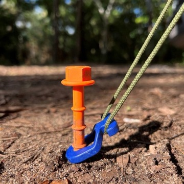 НАБОР СЕЛЬДЦЫ С КРЮЧКАМИ PEGGY PEG N 20см 12 шт.