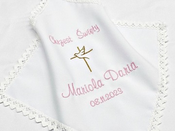 КРЕЩЕННАЯ ОДЕЖДА с вышивкой имя дата РАЗЛИЧНЫЕ МОДЕЛИ