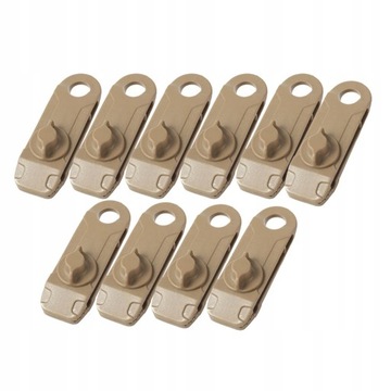 10 pcs. Universal outdoor camping tent clamps
