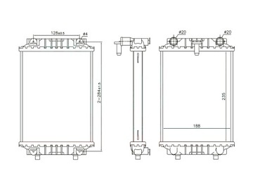 AUDI A8 D4 2013-2017 CHLADIČ S4 8K0121212