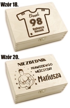 PUDEŁKO NIEZBĘDNIK PREZENT URODZINY 18 30 40 50