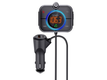 Transmiter FM SAVIO TR-14 BT SD USB
