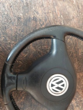 3-спицевый кожаный руль VW Passat B5 Golf IV