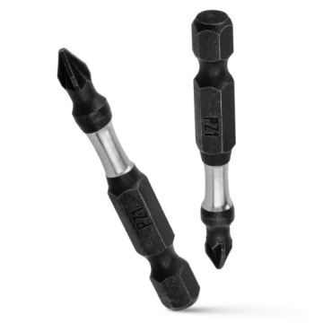 Ударная бита PZ1 Ударная бита 50 мм | Ударная бита для отвертки 2 шт.