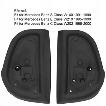 Пара резиновых уплотнителей зеркал для Benz.