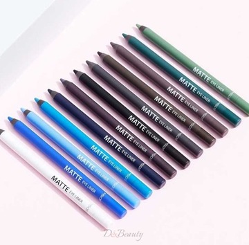 GOSH KREDKA D/OCZU MATOWA 002 MATT BLACK