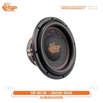Сабвуфер Sp Audio SP-8CW / среднеквадратическая мощность 200 Ватт