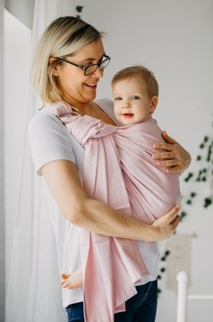 Chusta kółkowa Pulp - Różowa